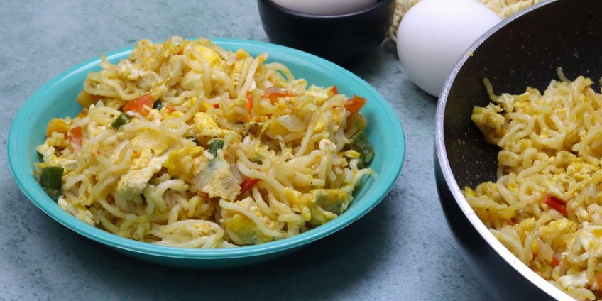 Maggi Anda Bhurji