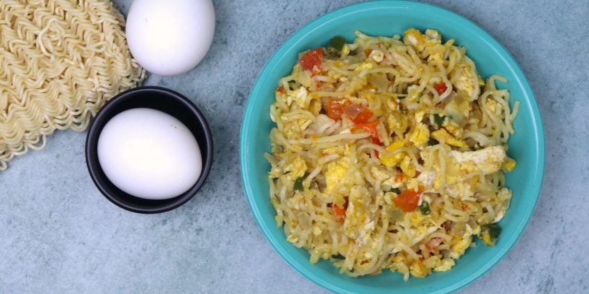 Maggi Anda Bhurji