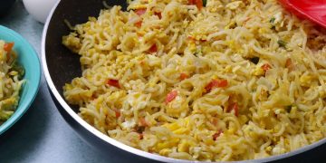 Maggi Anda Bhurji
