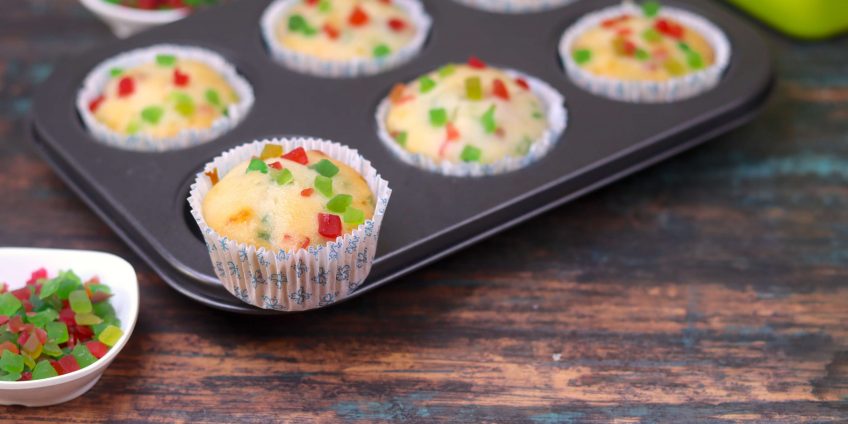 Tutti Frutti Cupcake