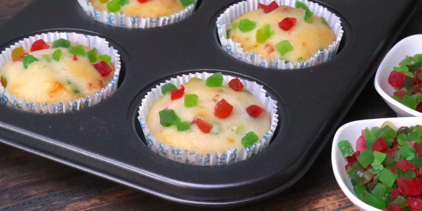 Tutti Frutti Cupcake
