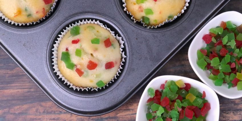 Tutti Frutti Cupcake