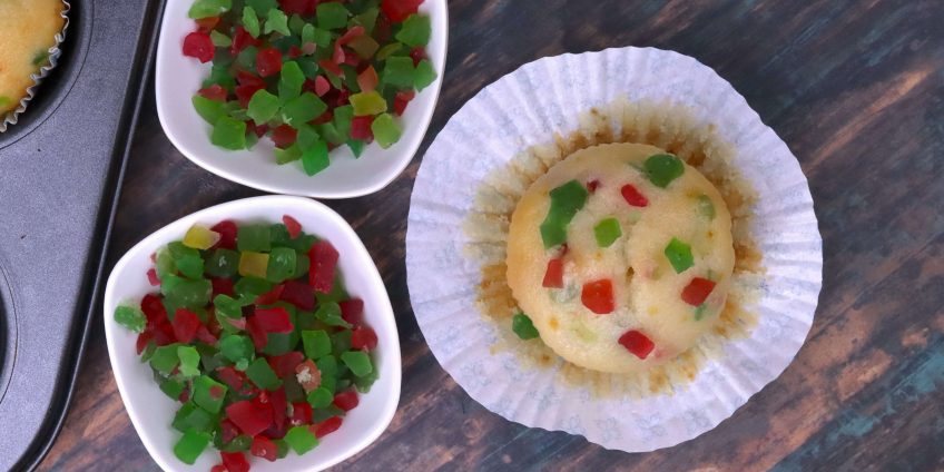 Tutti Frutti Cupcake