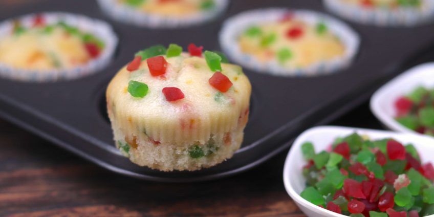 Tutti Frutti Cupcake