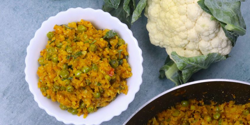 Gobi Matar Bhurji
