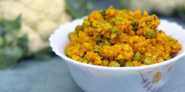 Gobi Matar Bhurji