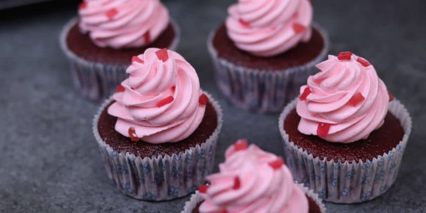 red velvet cupcake