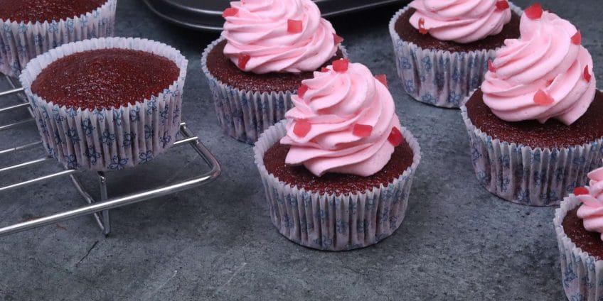 red velvet cupcake