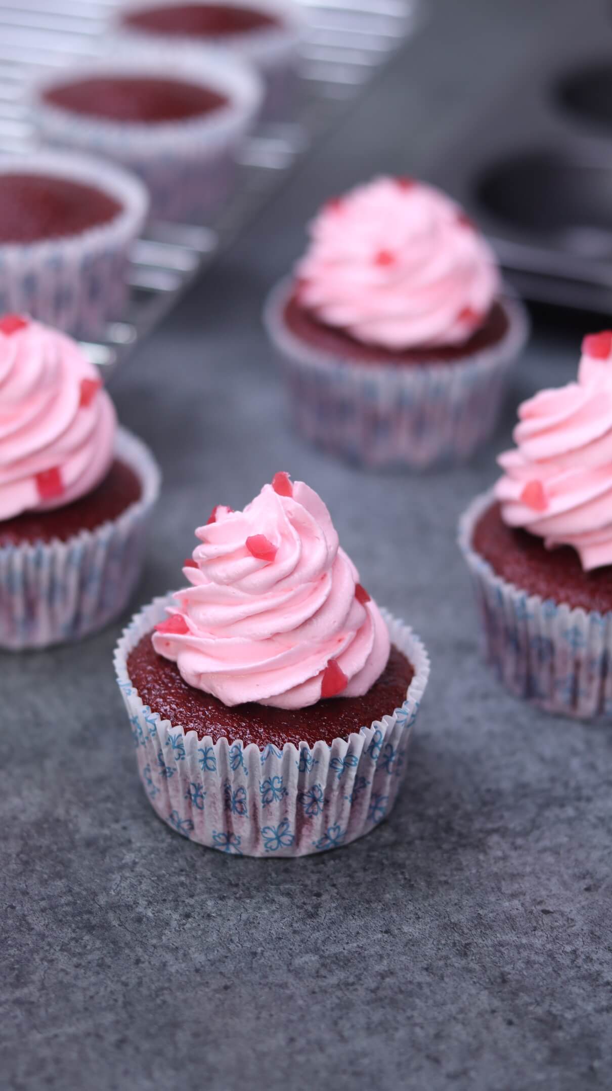 red velvet cupcake