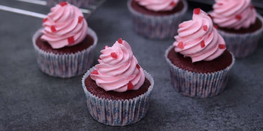 red velvet cupcake