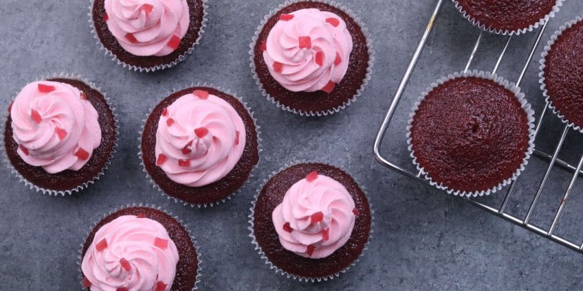red velvet cupcake