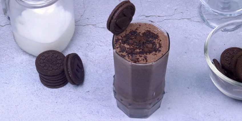 Oreo Melted Chocolate Milkshake