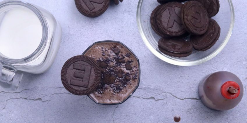 Oreo Melted Chocolate Milkshake
