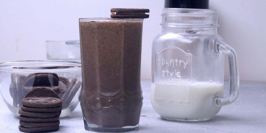 Oreo Melted Chocolate Milkshake