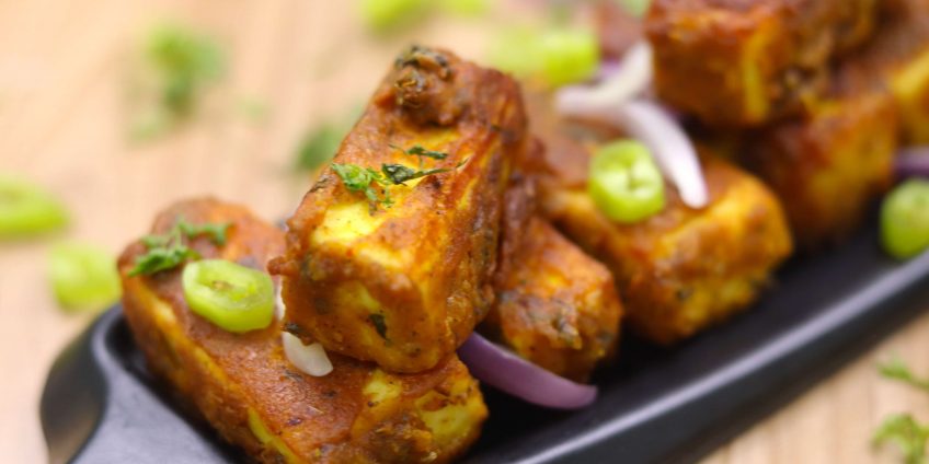 ajwain paneer tikka