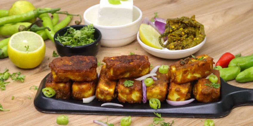 ajwain paneer tikka