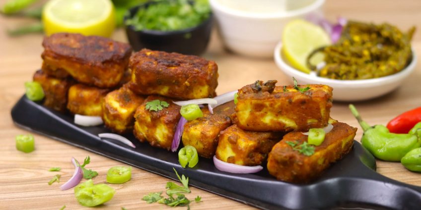 ajwain paneer tikka
