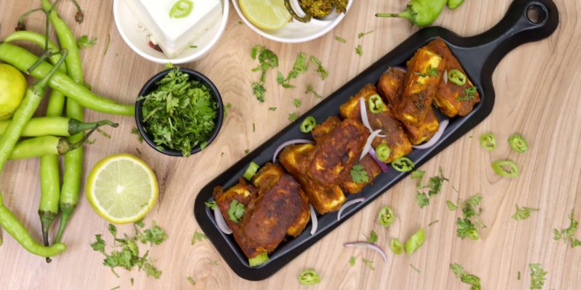 ajwain paneer tikka