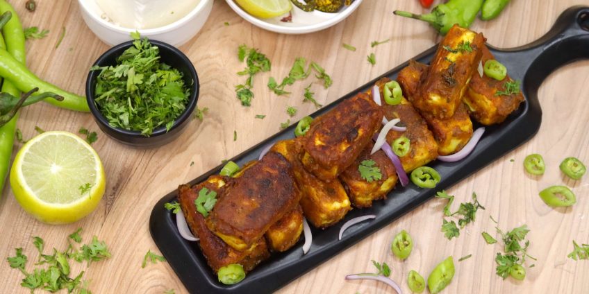 ajwain paneer tikka