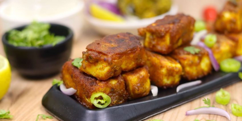 ajwain paneer tikka