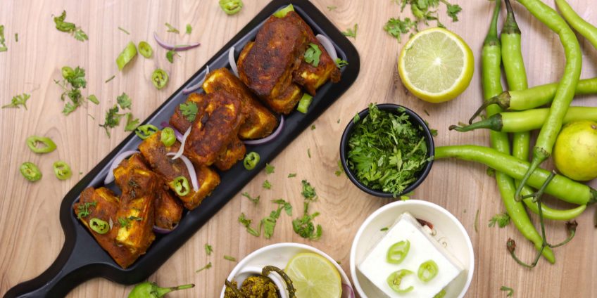 ajwain paneer tikka