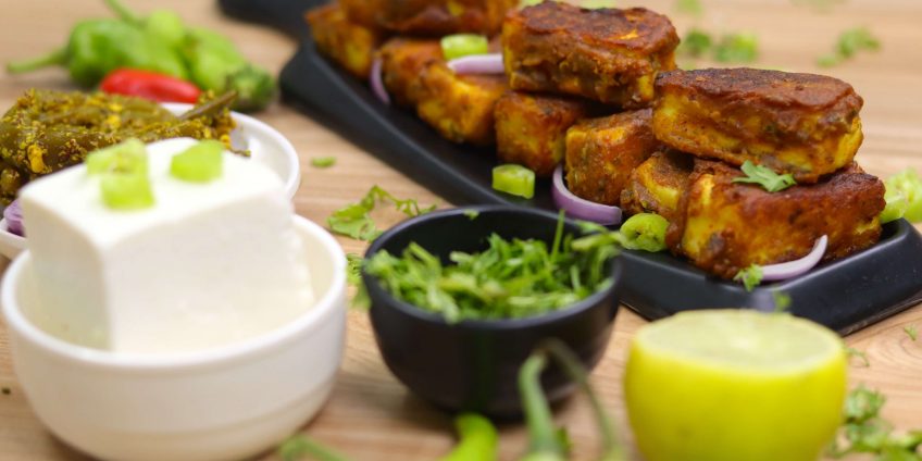 ajwain paneer tikka
