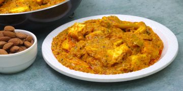 badami paneer masala gravy