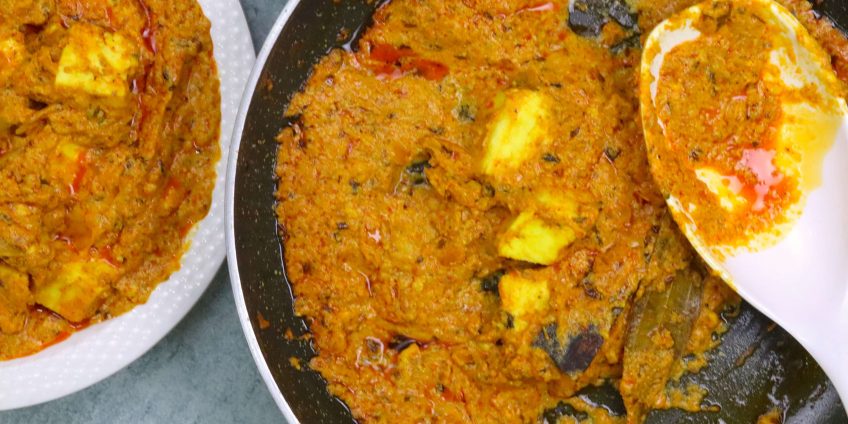 badami paneer masala gravy