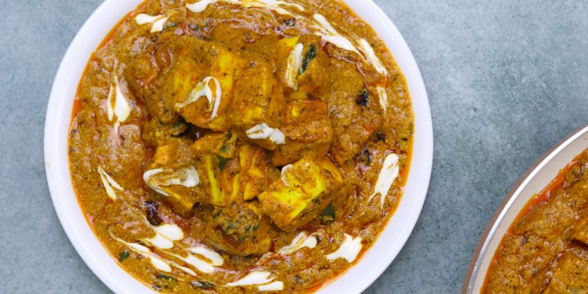 garlic paneer curry