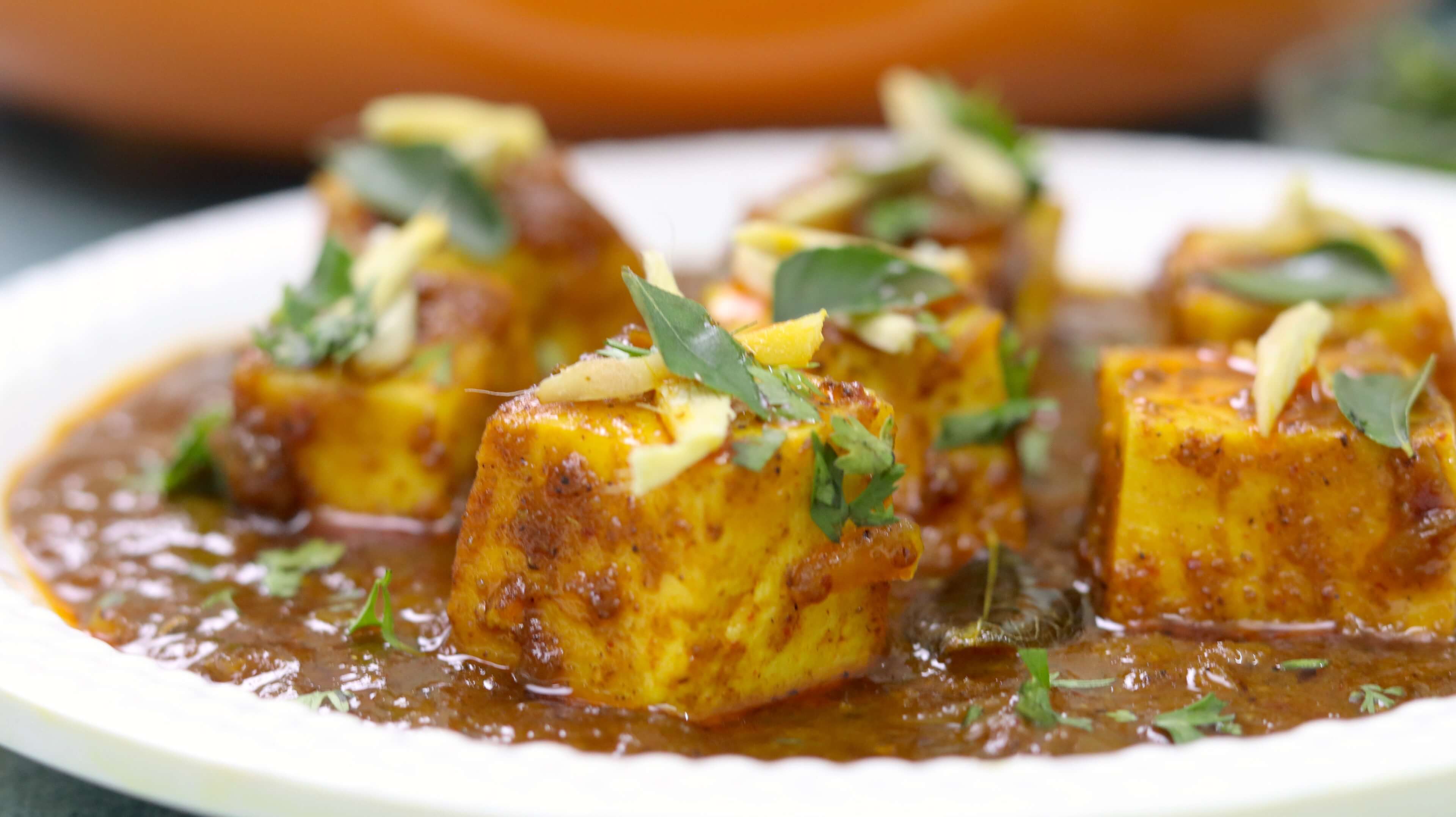 Paneer Ghee Roast - Tasted Recipes