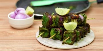 Hariyali Paneer Tikka