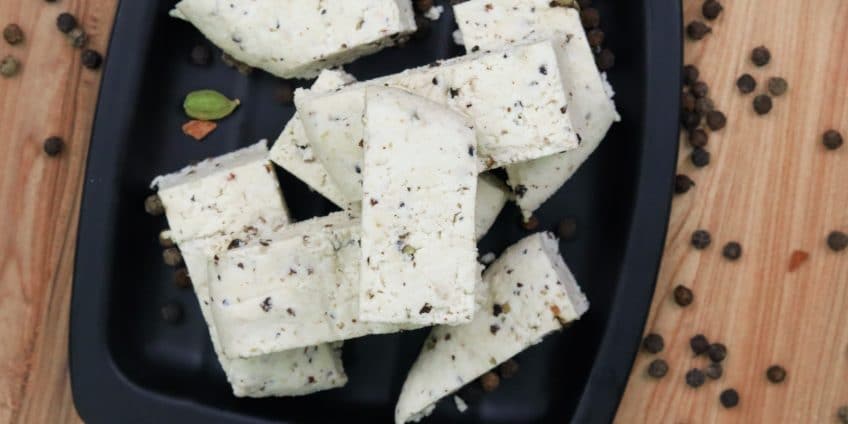homemade paneer