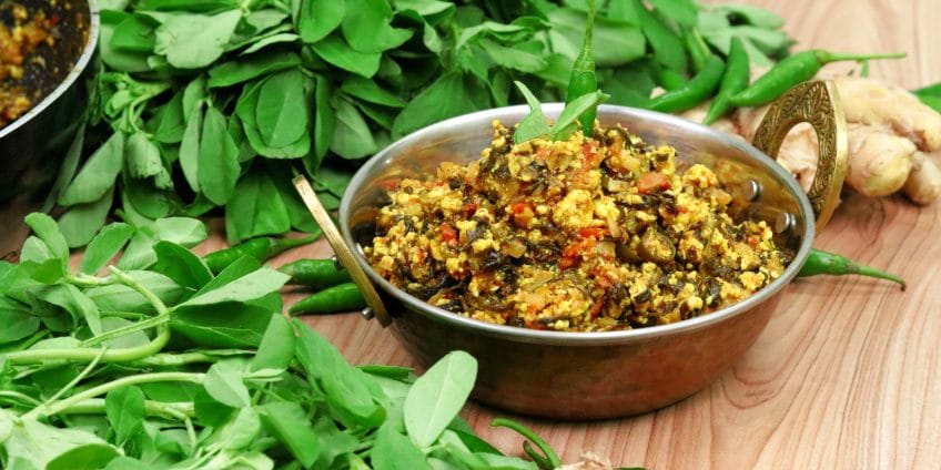 Methi Paneer Bhurji