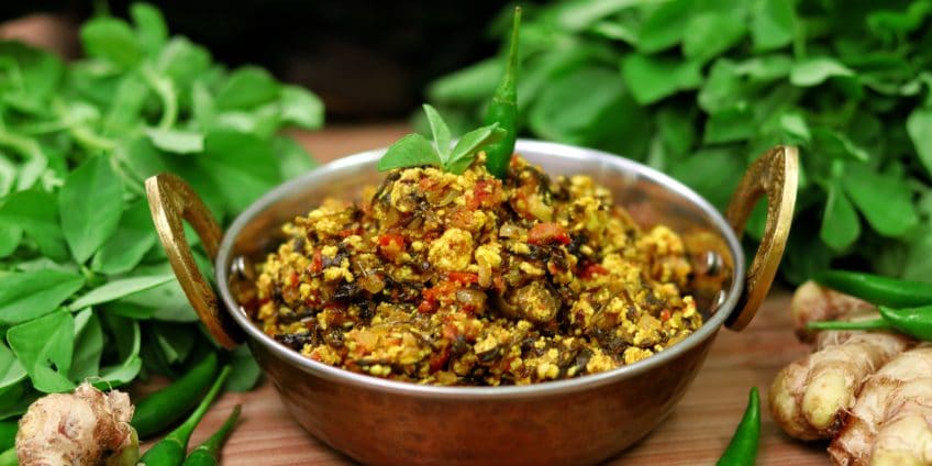Methi Paneer Bhurji