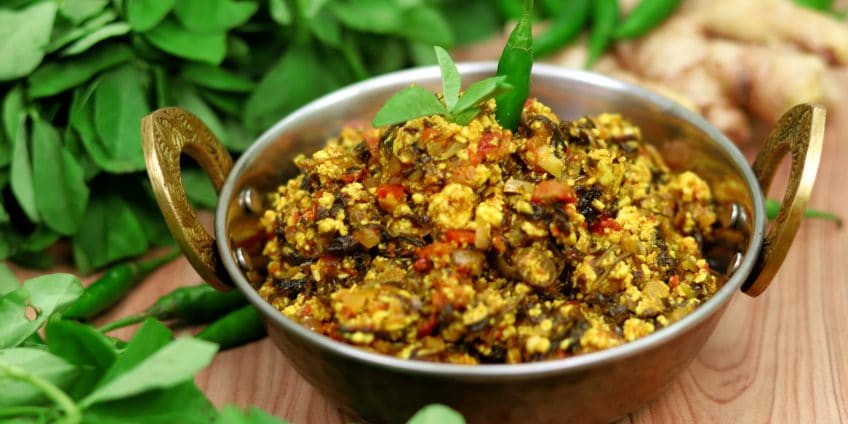Methi Paneer Bhurji