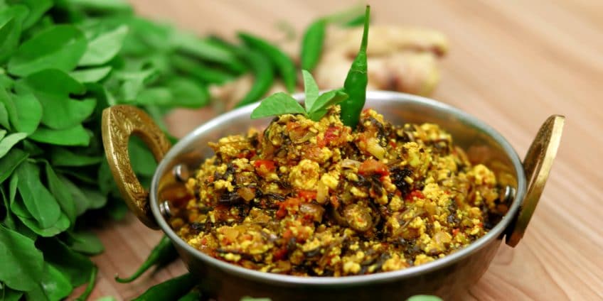 Methi Paneer Bhurji