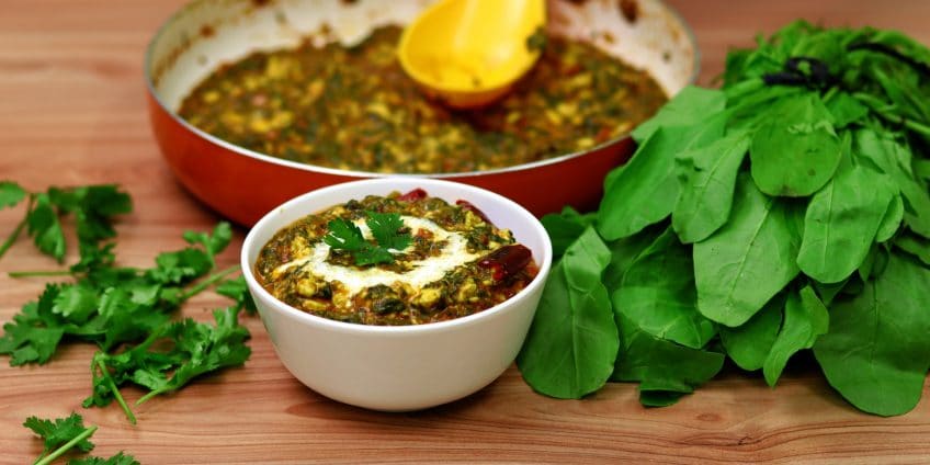 Palak Paneer Bhurji