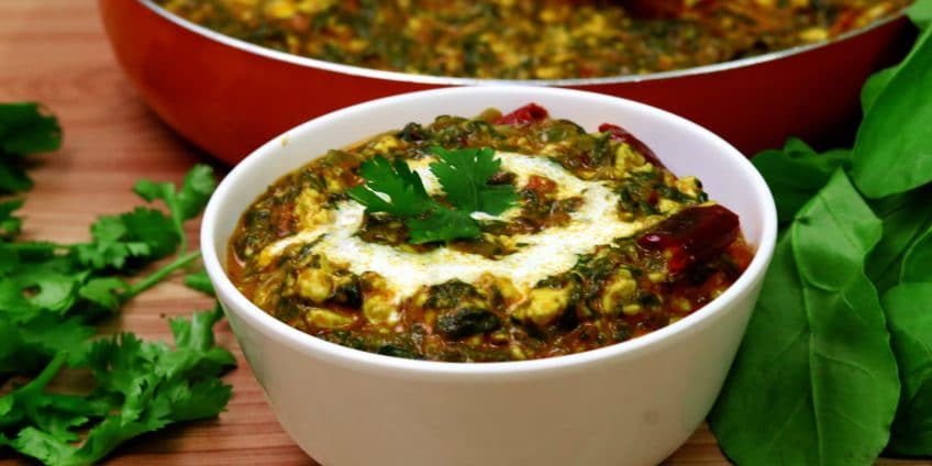 Palak Paneer Bhurji