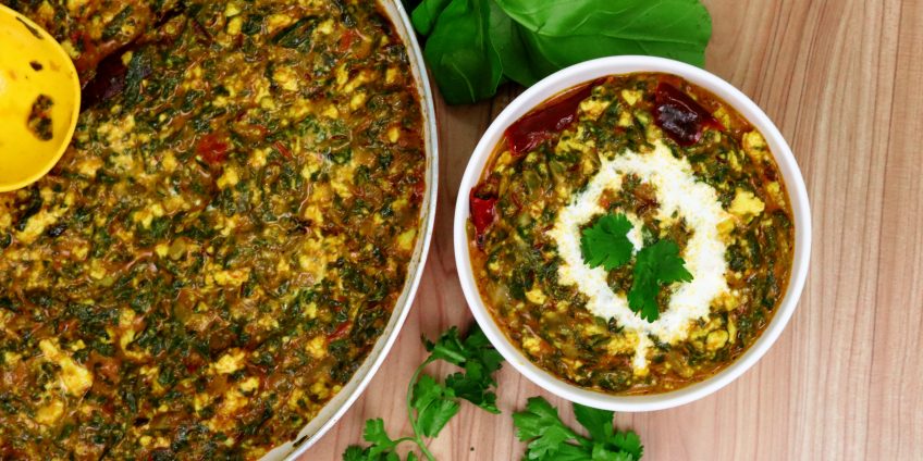 Palak Paneer Bhurji