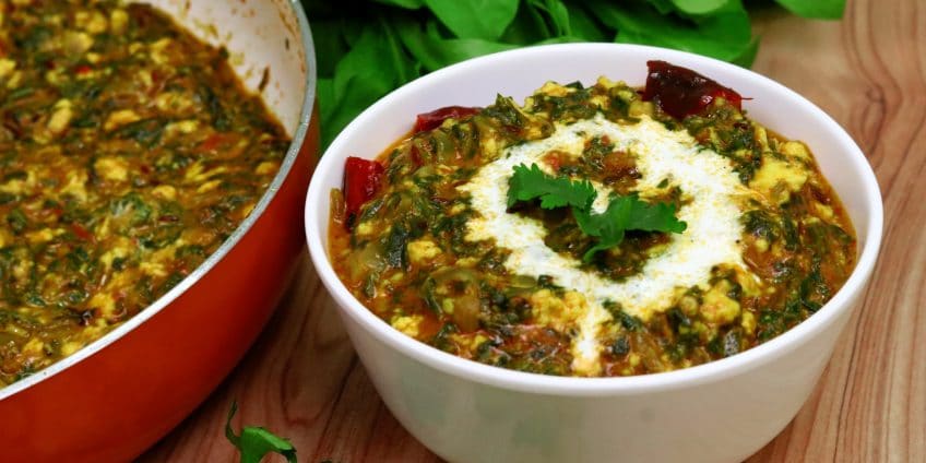 Palak Paneer Bhurji