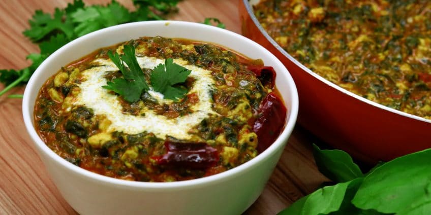 Palak Paneer Bhurji