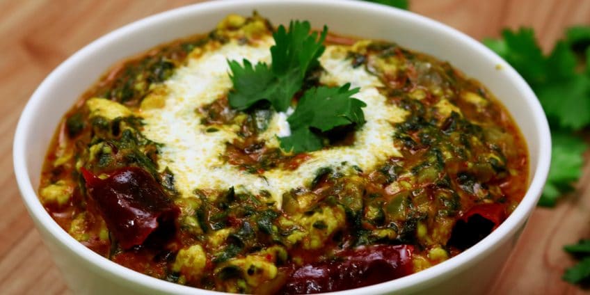 Palak Paneer Bhurji