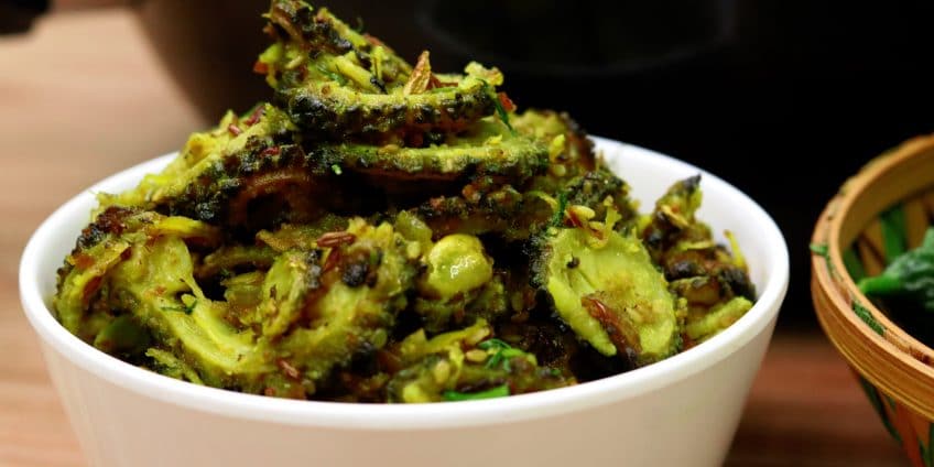 Crispy Karela Fry