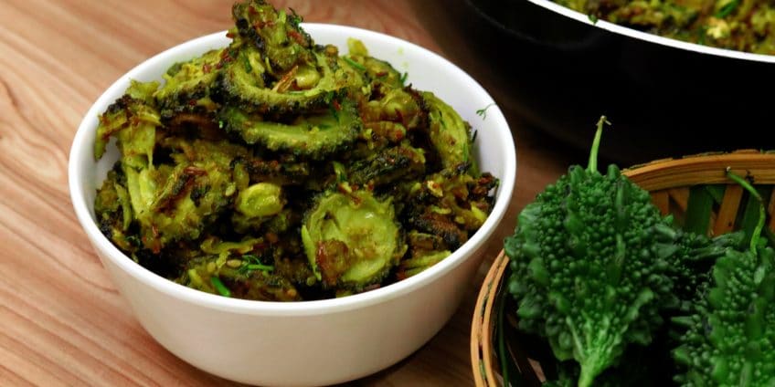 Crispy Karela Fry