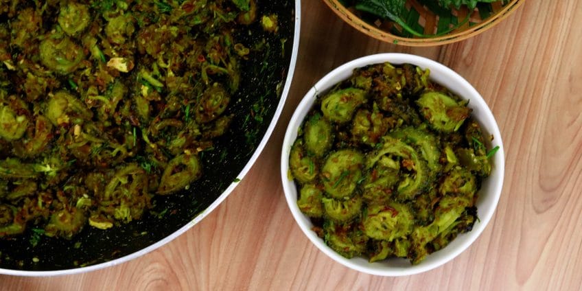 Crispy Karela Fry