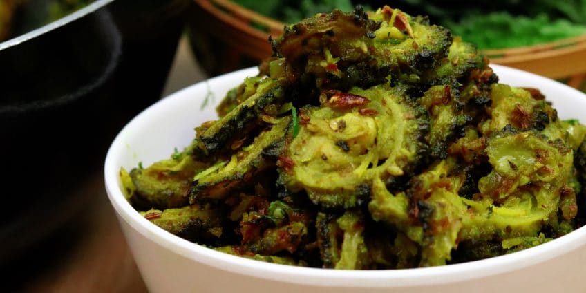 Crispy Karela Fry
