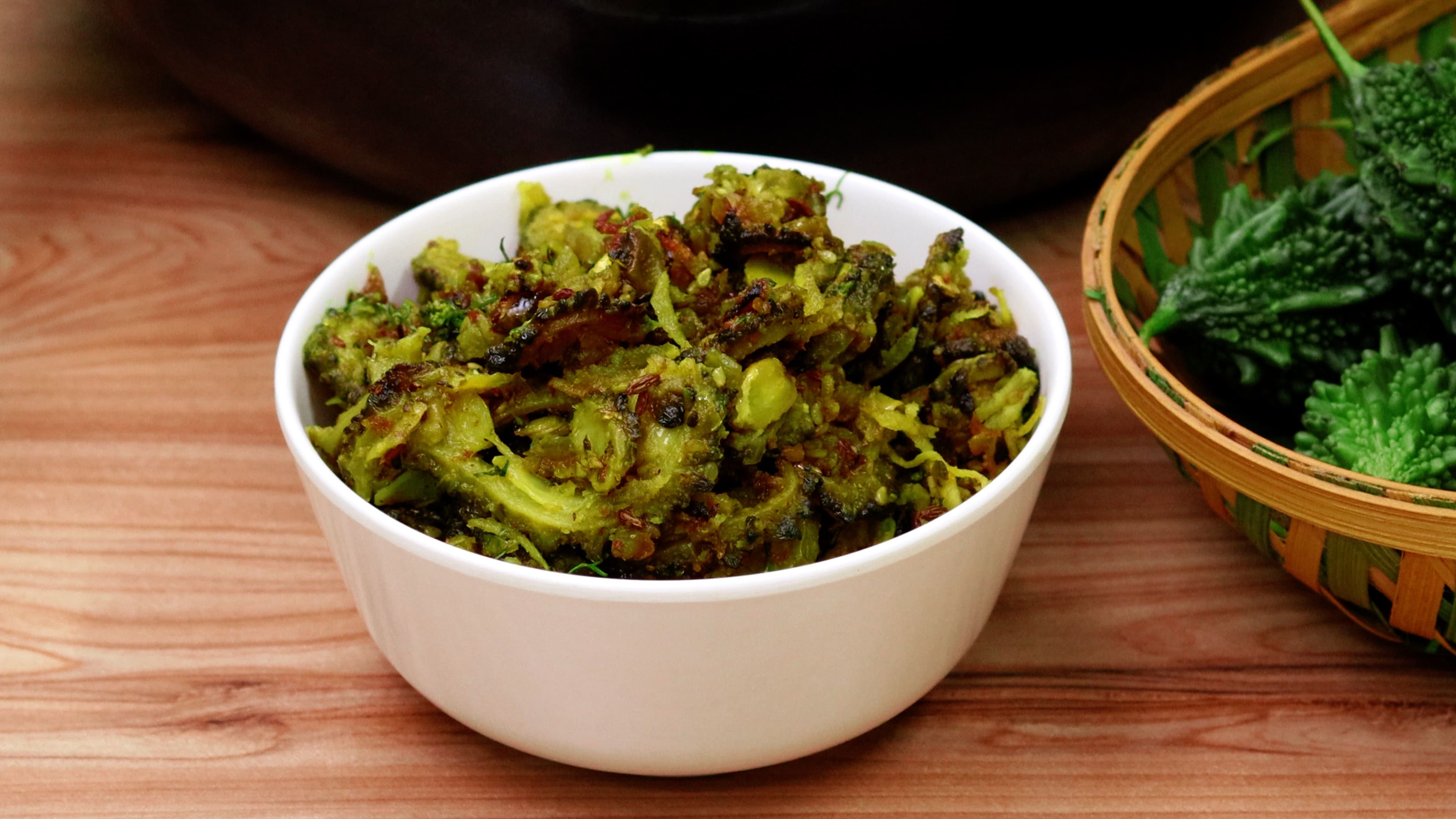 Crispy Karela Fry - Tasted Recipes