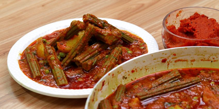 Drumstick Aloo Sabji