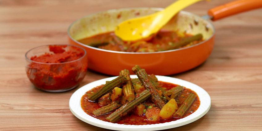 Drumstick Aloo Sabji