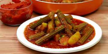 Drumstick Aloo Sabji